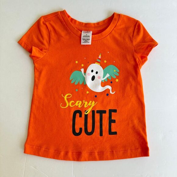 SWIGGLES Halloween Tshirt Ghost Tee Scary Cute 3T - Picture 1 of 4